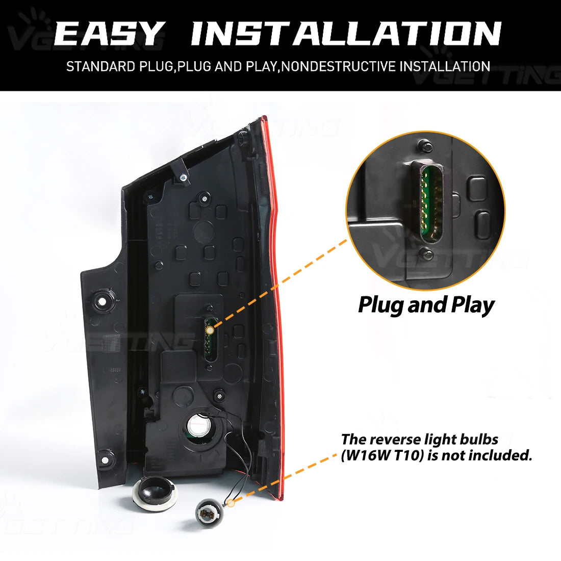 Luces traseras Mercedes-Benz Vito V-Class W447 2015 2016 2017 2018 2019 2021 2022 LED